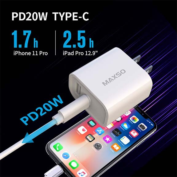 LQ-017A-20AC Power Delivery 3.0 Fast Charging 1