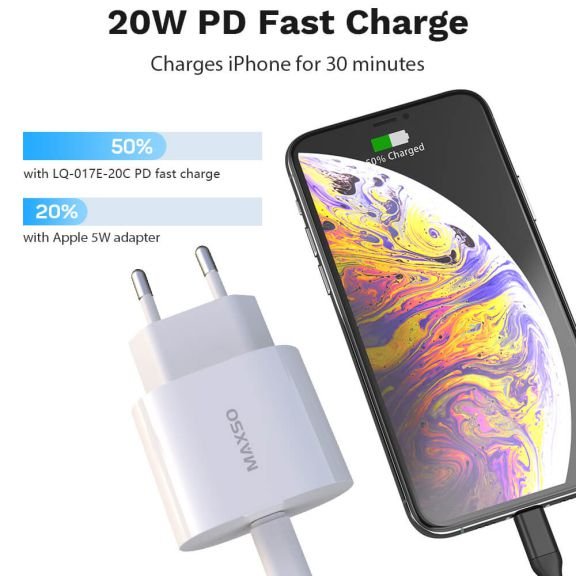 LQ-017E-20C Power Delivery 3.0 Fast Charging