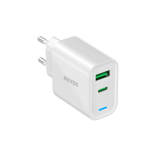 LQ-022A-20AC 20W USB-C PD + USB-A Wall Charger with EU plug 1